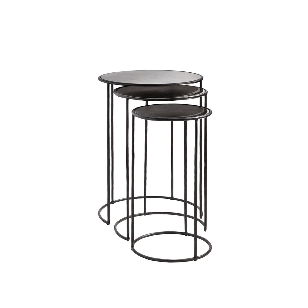 Stacked Nesting Tables, Set/3